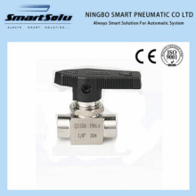 304 Stainless Steel Straight Ferrule Ball Valve